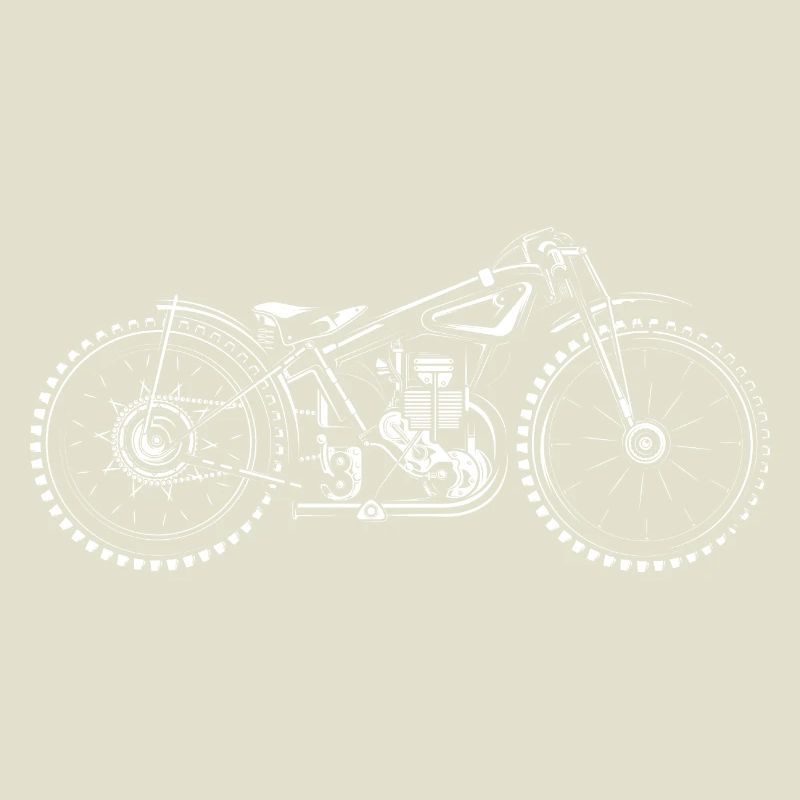 old motorcycle retro biker history icon icon