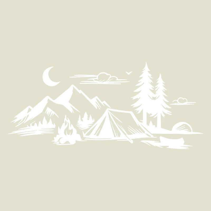 Camping Tent Landscape