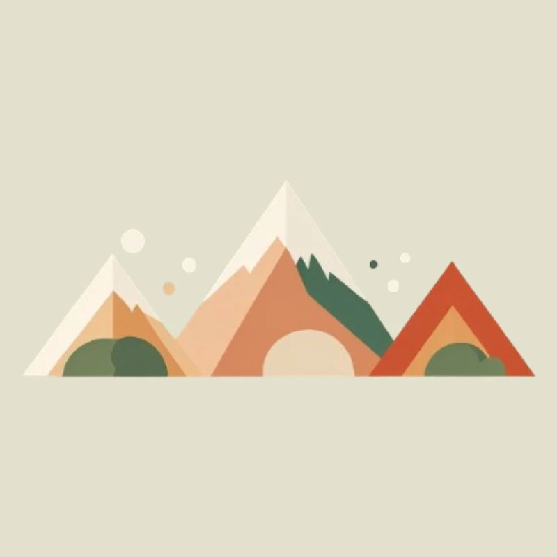 Alpine Sunset Peaks