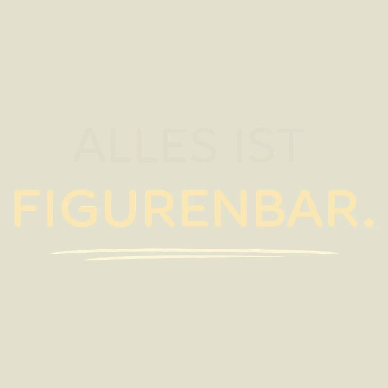Everything Is Figurine Bar Typoart