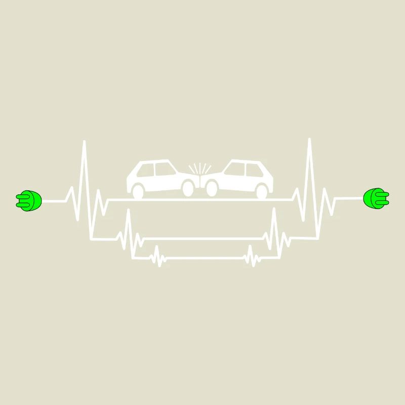 Gefährlicher E-Auto Unfall