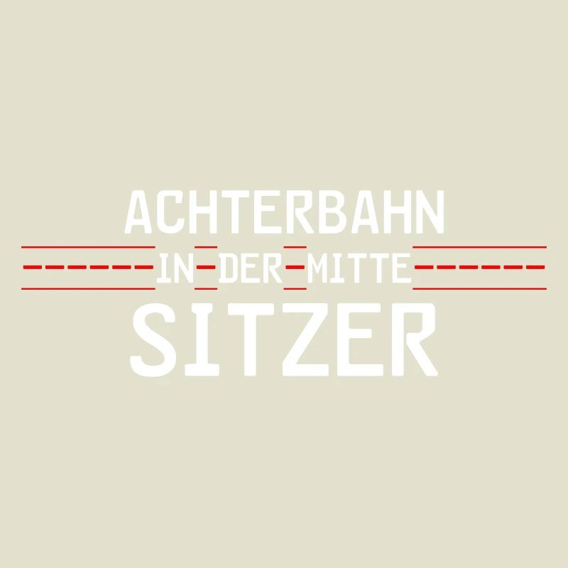 Achterbahnindermittesitzer