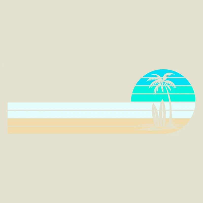 Beach skyline