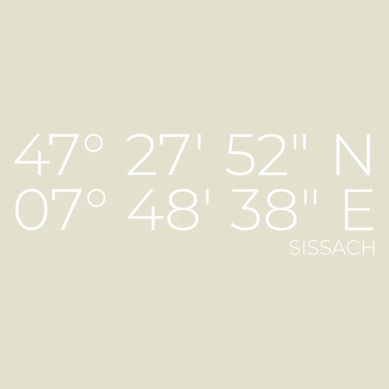 Coordinates Sissach, Switzerland