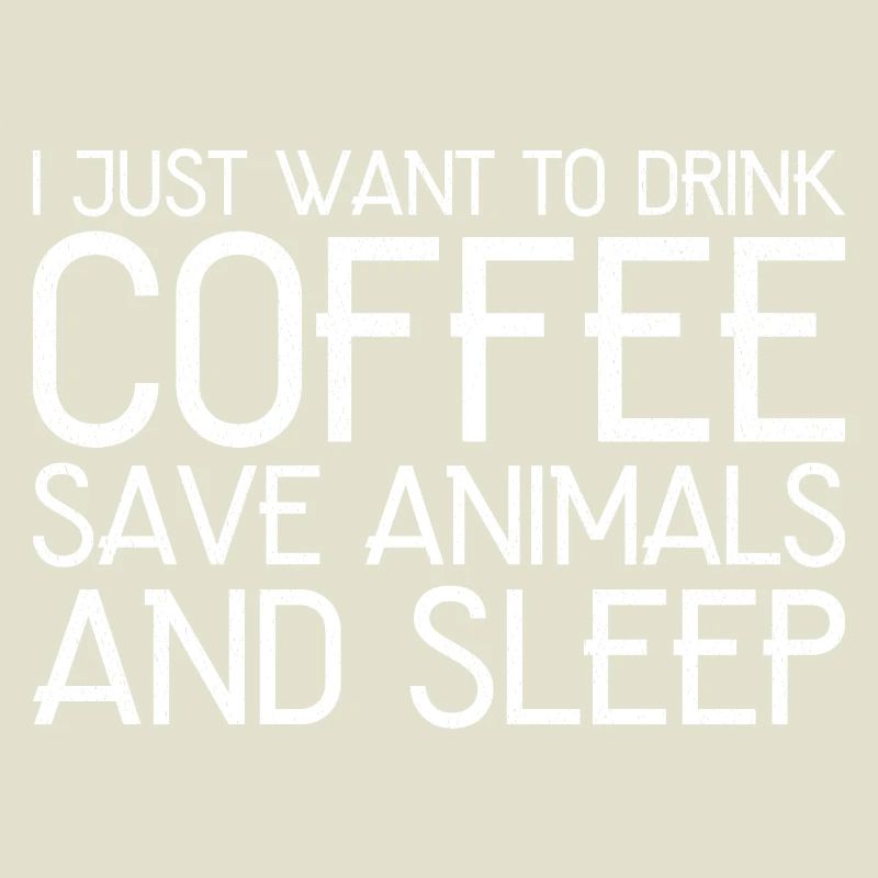 Ich will nur Kaffee trinken lustiges Hemd
