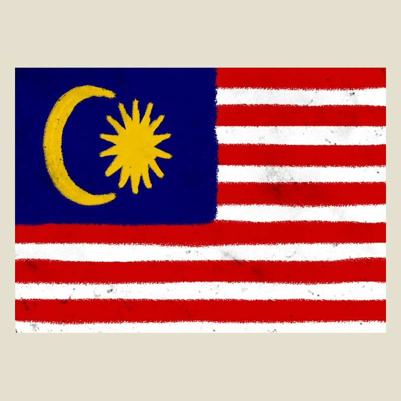Drapeau de la Malaisie
