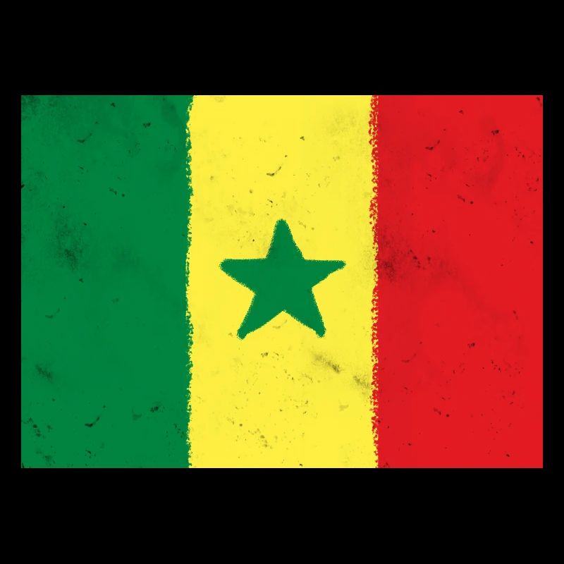 Flagge von Senegal