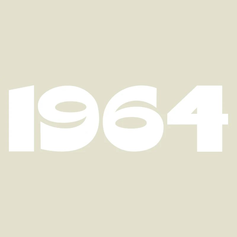 1964 60.Geburtstag Vorlage personalisieren