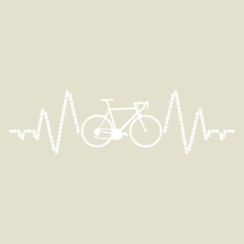 Radfahrer Herzschlag EKG