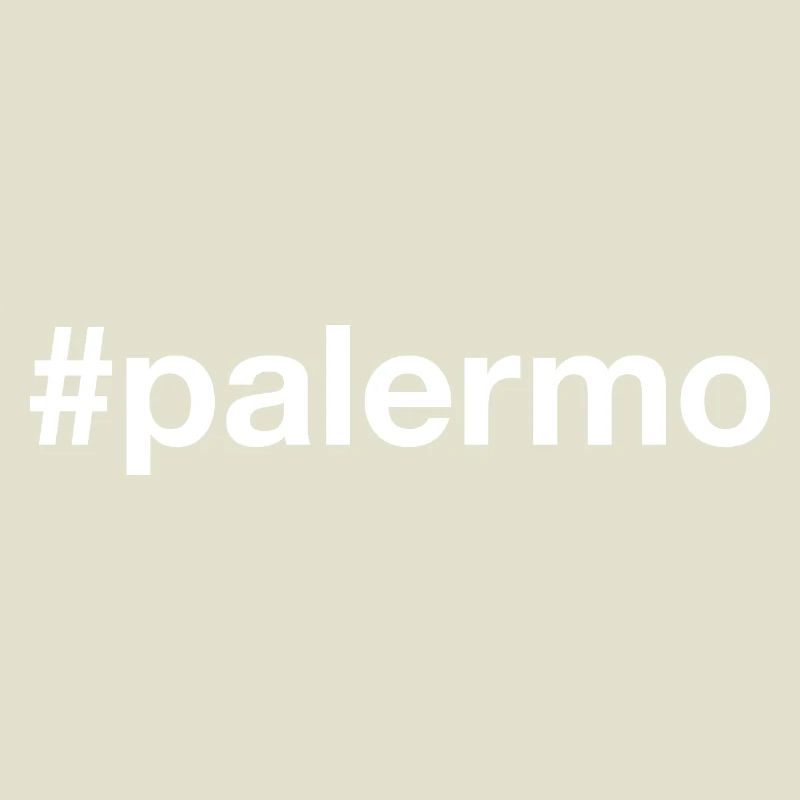 Palermo White Hashtag