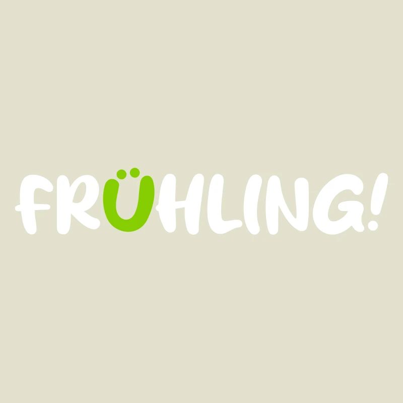 Frühling Saison Camping coole Quotes Comic Gesicht