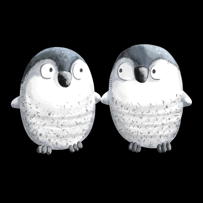 Best Friends Pinguine - Pinguin - Comic - Paar