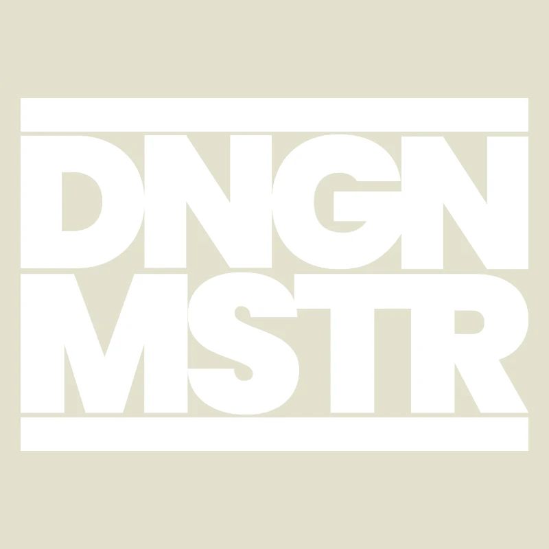 DNGN MSTR – RPG Game Master Minimal Design White