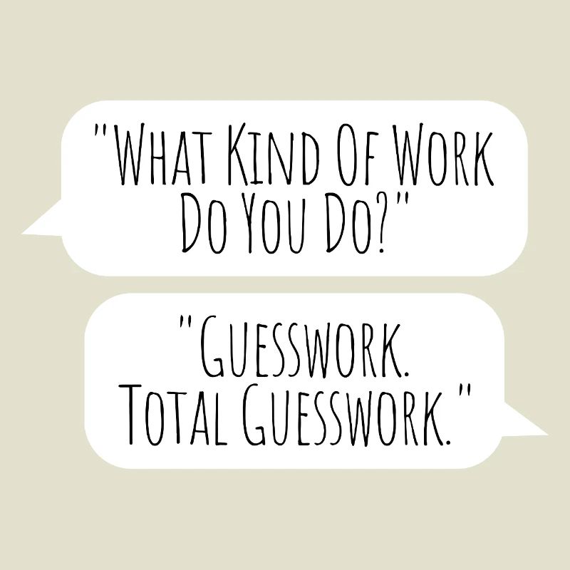 Total Guesswork - Keine Ahnung bei der Arbeit