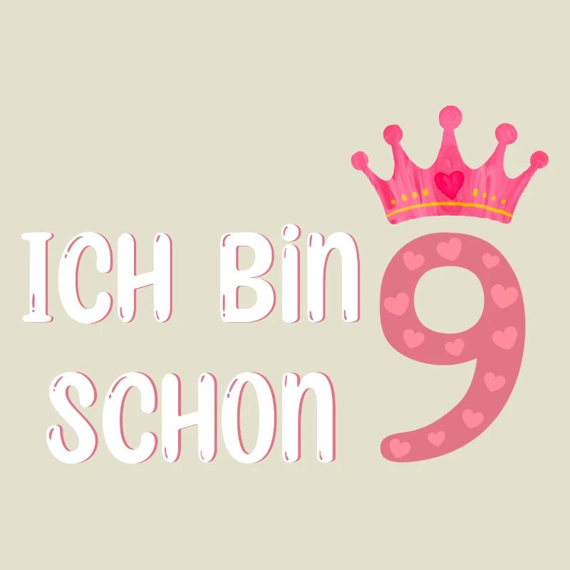 Ich bin schon 9