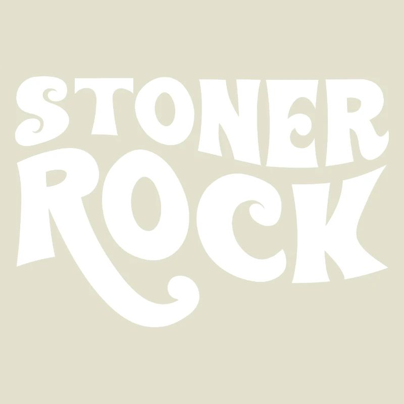 Stoner Rock Typography Design