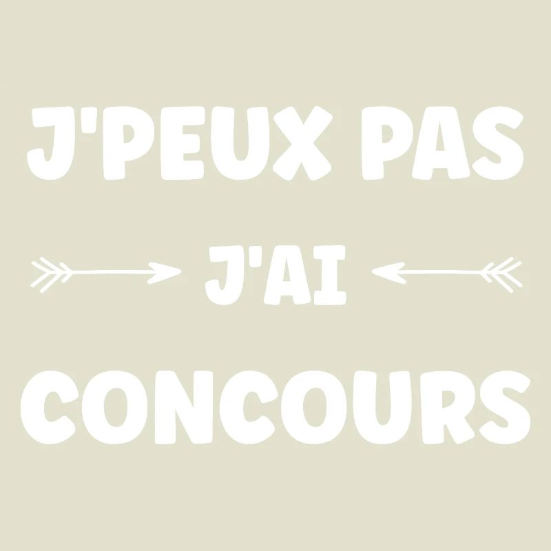 J'peux pas j'ai concours