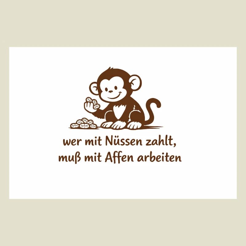 Arbeiteraffe_mit_Erdnuessen