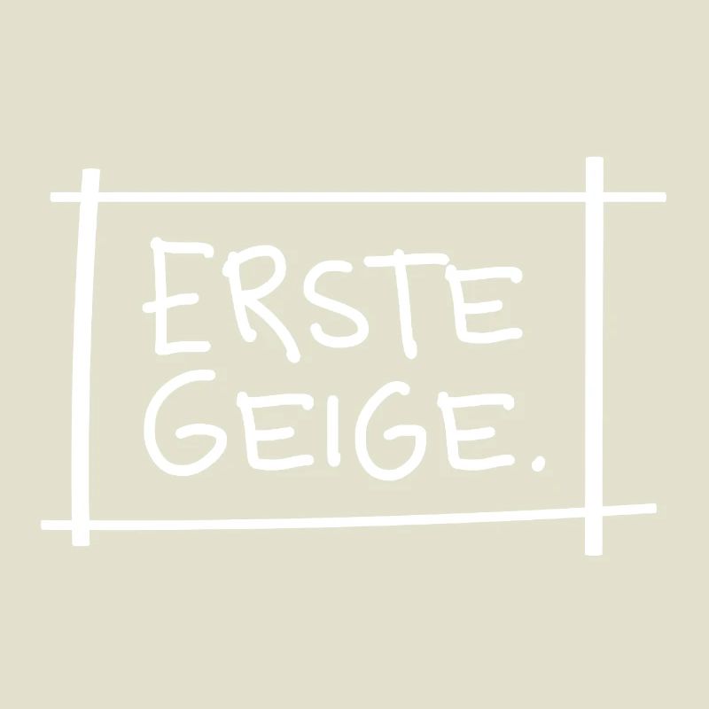 First fiddle – minimalist ambiguous saying