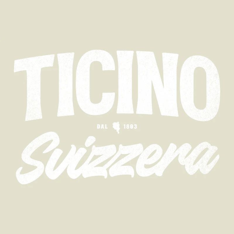 Ticino Schweiz Script Logo