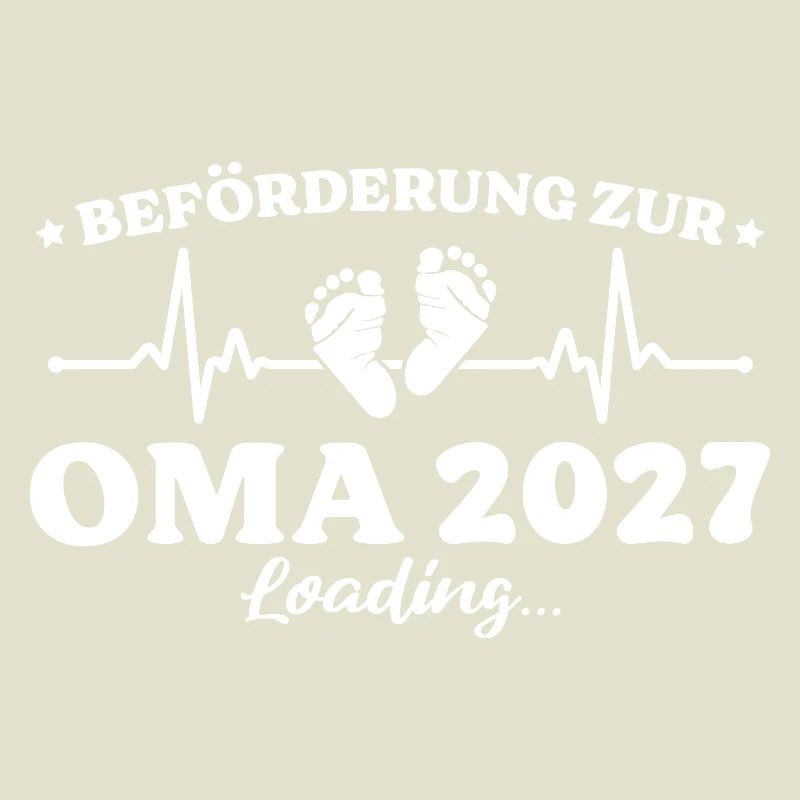 Beförderung zur Oma 2027 Loading Geschenk