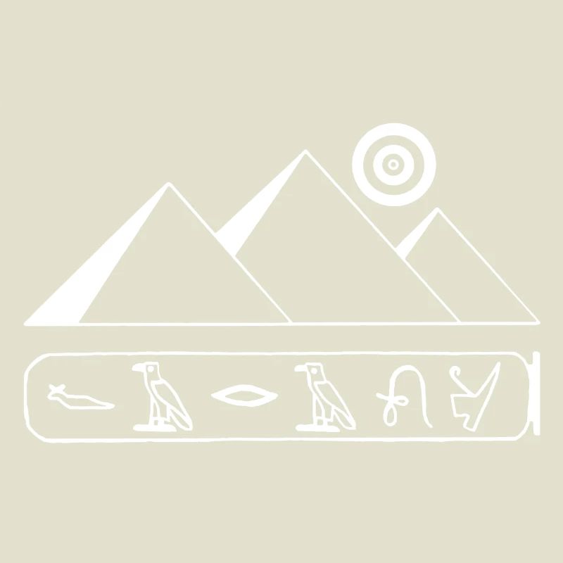 Pyramides et pharaon blanc