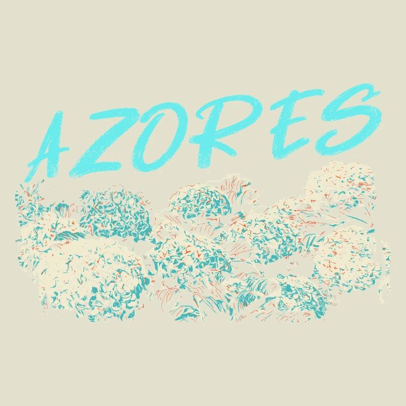 Azores Hydrangea, Blue Hydrangeas