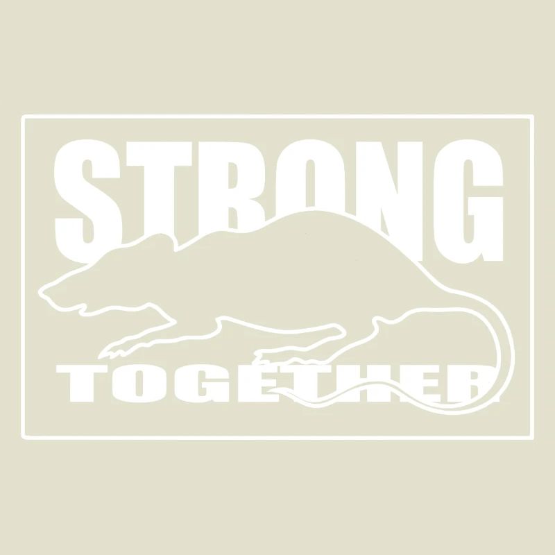 Unity Rongeur Silhouette Graphic Tee blanc