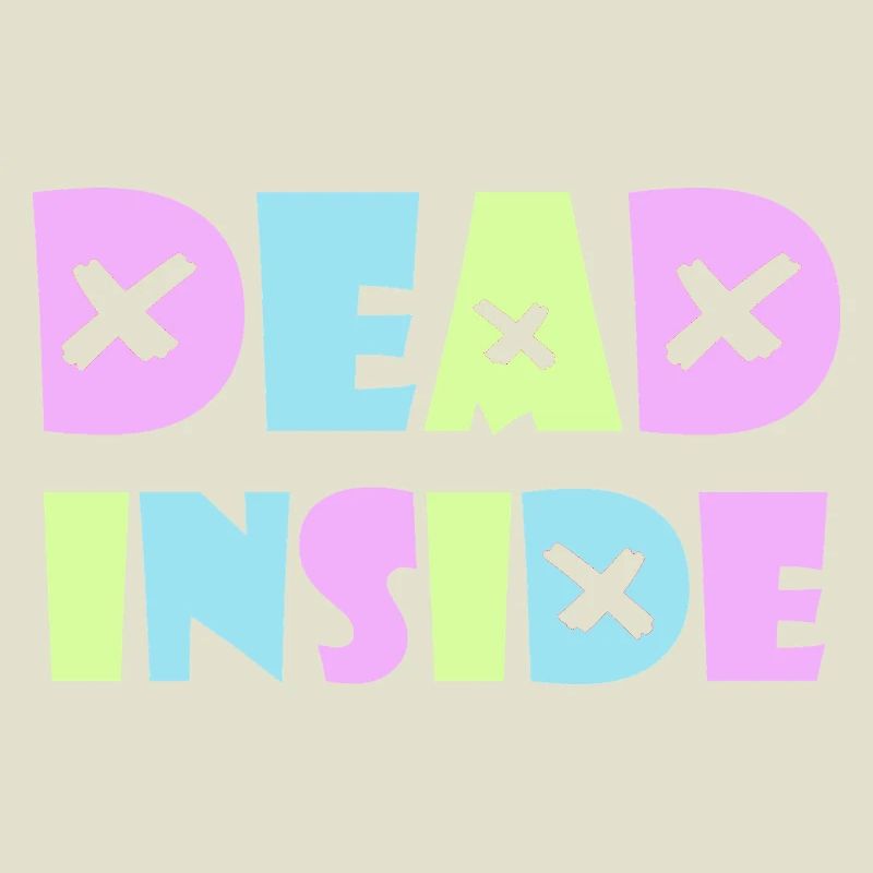 Dead Inside Kawaii Emo Punk Rock Anime Gothique Goth