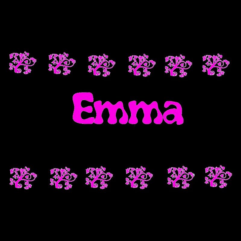Emma bubble florale rose