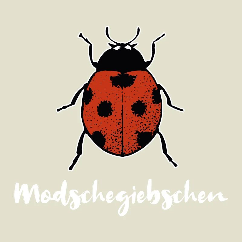 Modschegiebchen Marienkäfer Sächsisch Geschenk