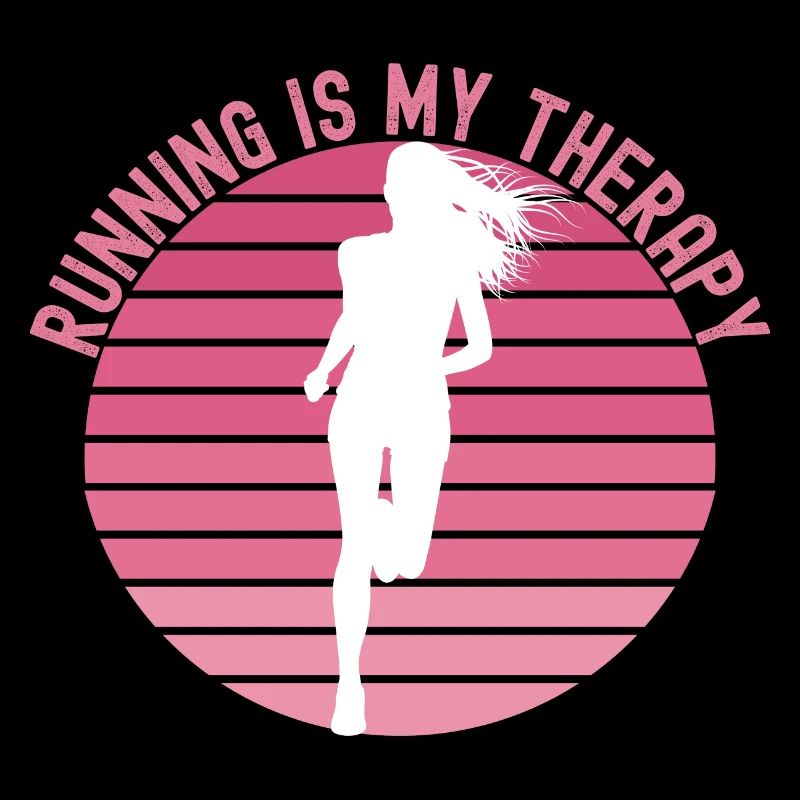 Running Is My Therapy Design