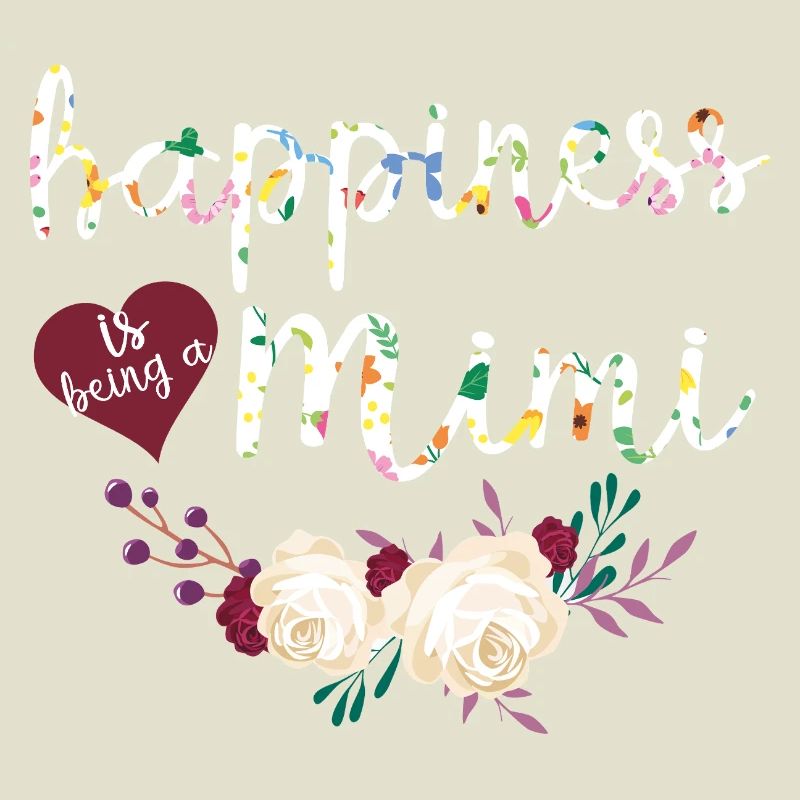 Mimi-Blumenhemd Süßes Oma-Geschenk Muttertagsgeschenk