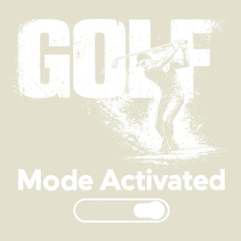 Golf Shirt Golf Mode Activated Golfer Gift