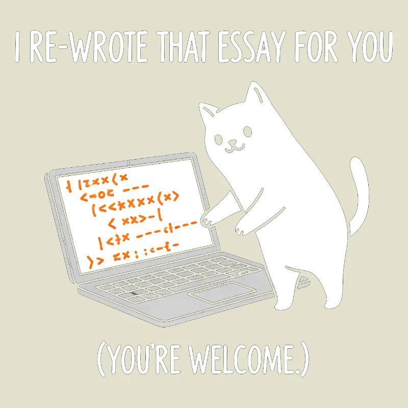Code cat explains tasks