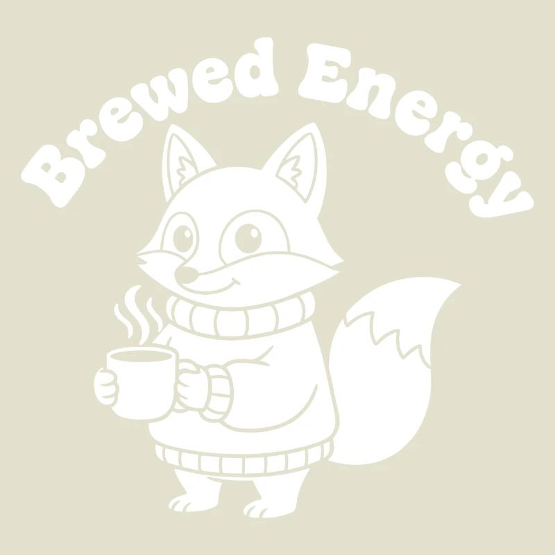 KaffeeFuchs Pullover Motiv