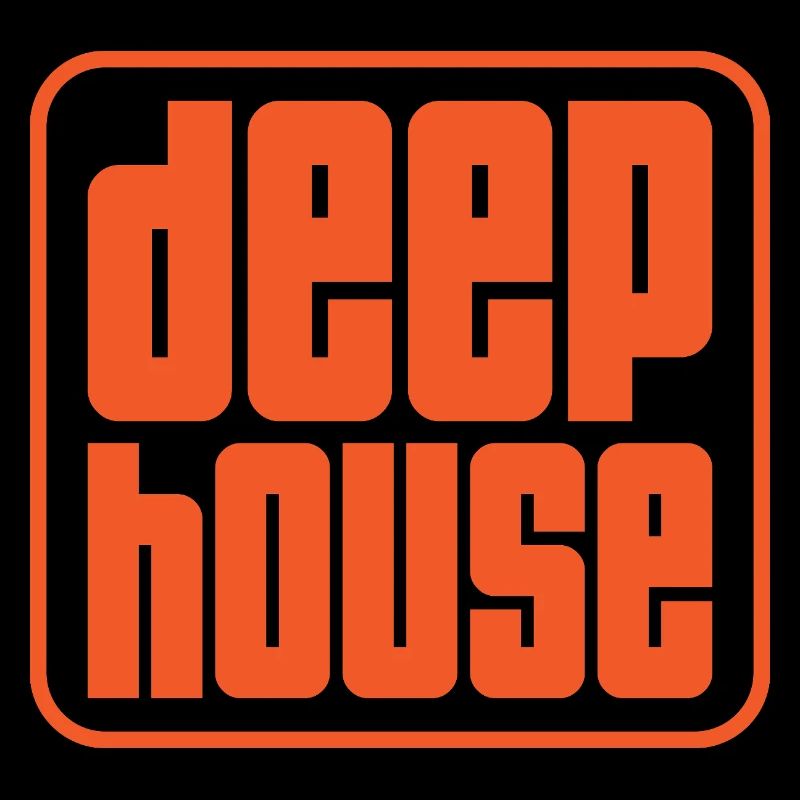 Deep House Retro Bold Logo