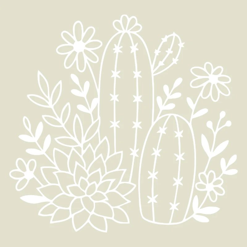 Wüstengarten-Blüten