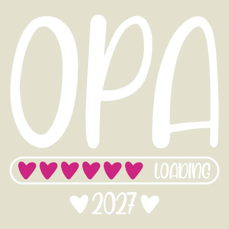 Grandpa 2027 loading with hearts loading bar