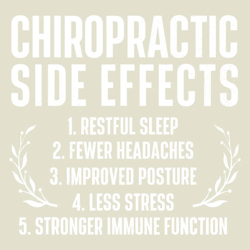 Effets secondaires chiropratiques Tee