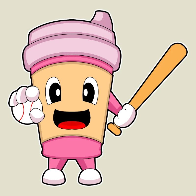 Café Baseball Batte de baseball