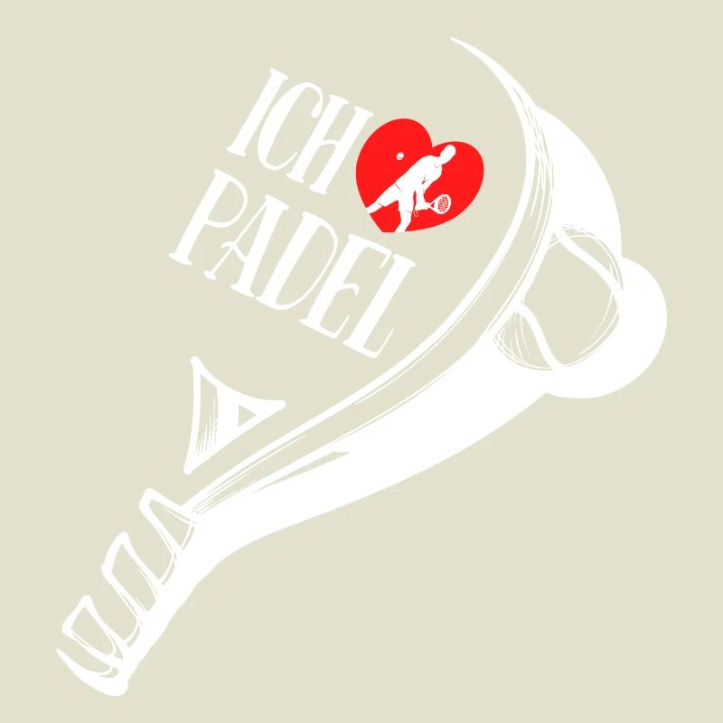 Heart I Love Padel Statement Player Training
