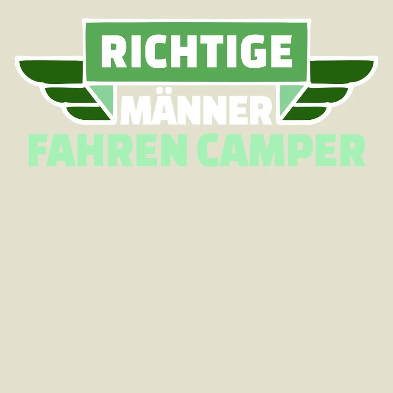 Camping Wanderer Camper Wanderlust Statement