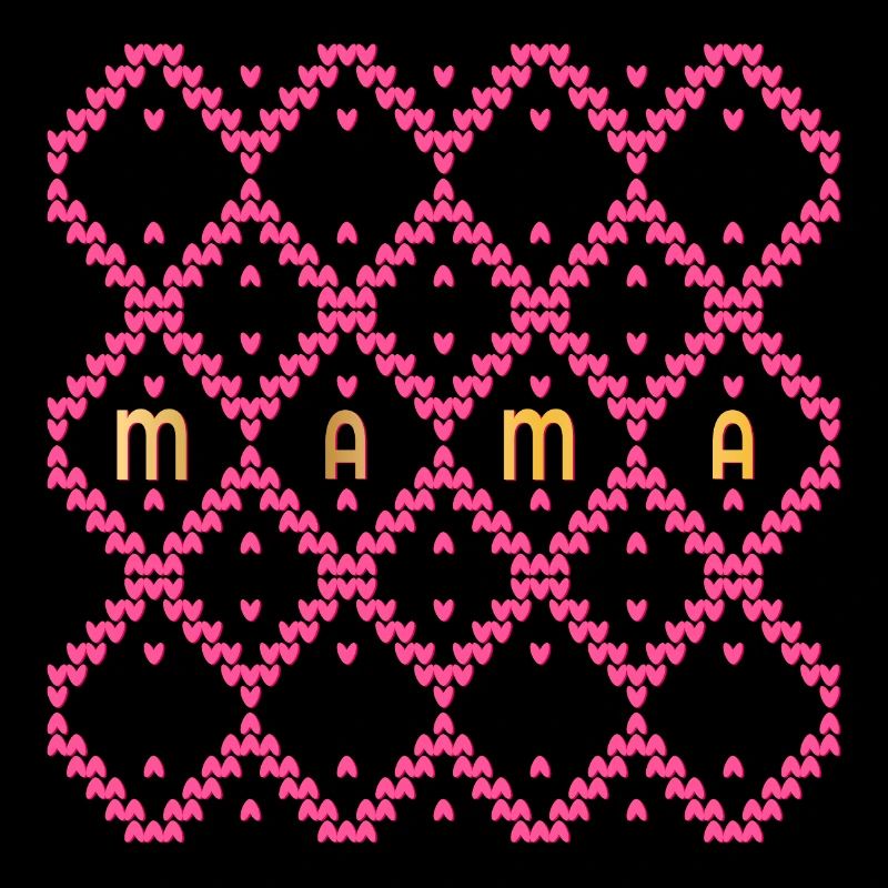 SCHRIFTZUG MAMA HERZEN