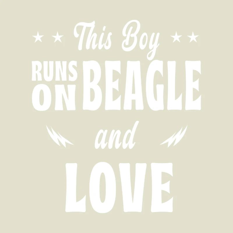 This boy beagle design