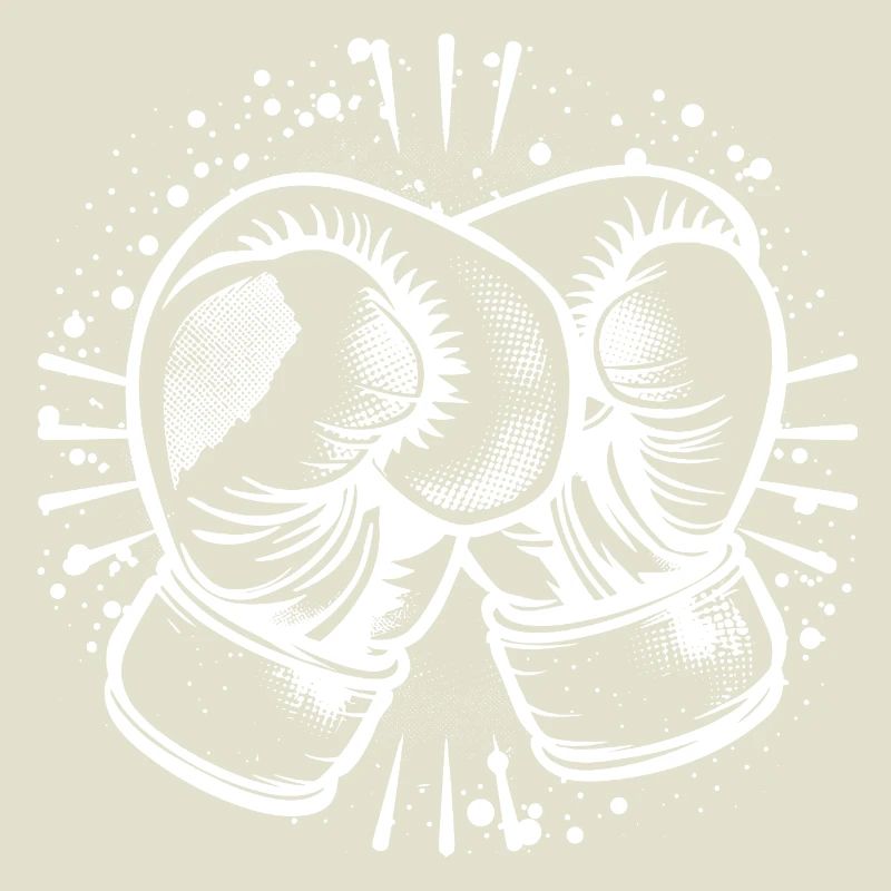 Dessin de gants de boxe