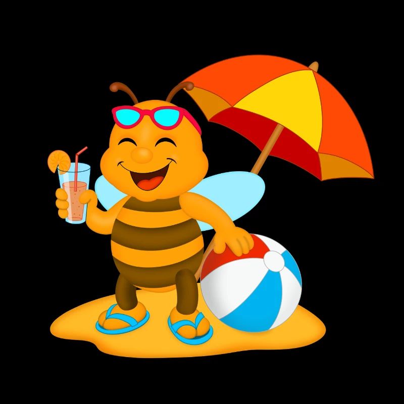 Abeille de plage