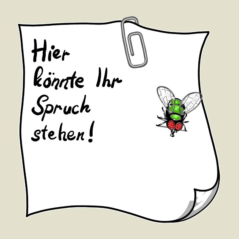 Notizzettel – Hier könnte Ihr Spruch stehen 