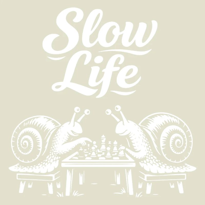 Slow Life Snails Chess Duel