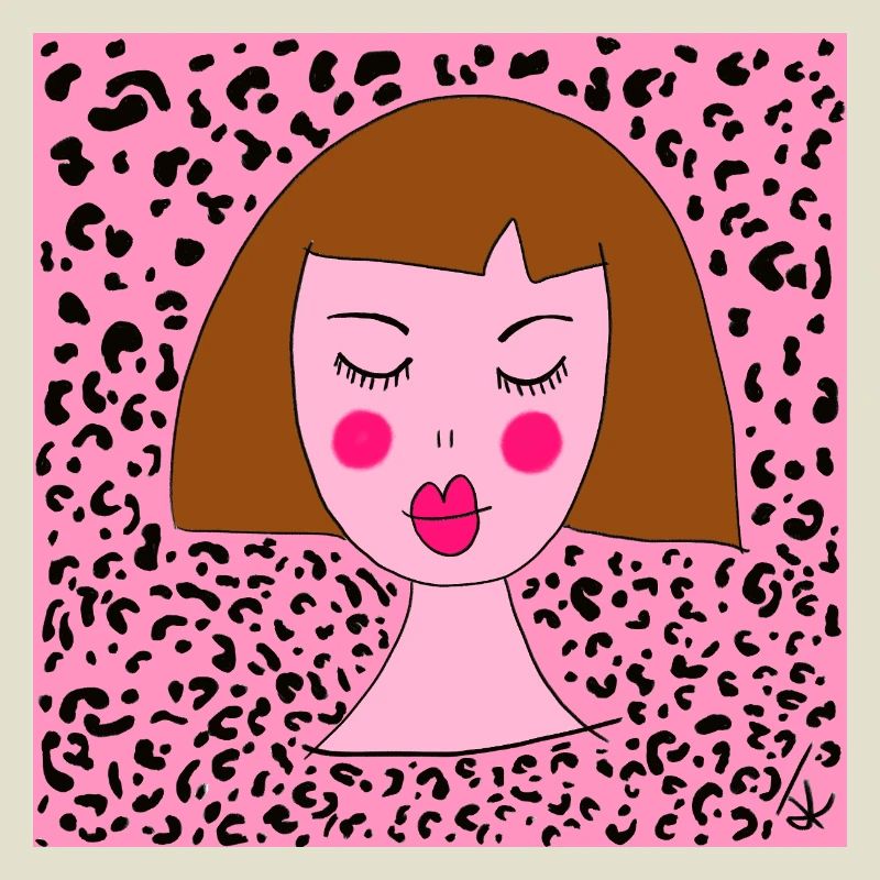 FILLE LÉOPARD